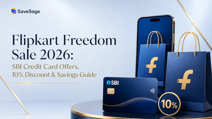 Flipkart Freedom Sale 2026: SBI Credit Card Offers, 10% Discount & Savings Guide