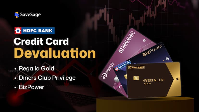 HDFC Credit Cards Devaluation 2026: What’s Changing Across Regalia Gold, Diners Club Privilege & Biz Power