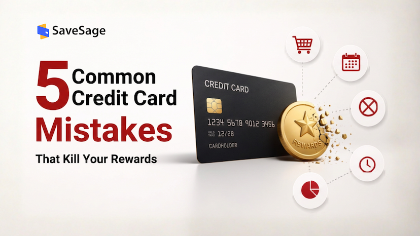 5 Common Credit Card Mistakes That Kill Your Rewards