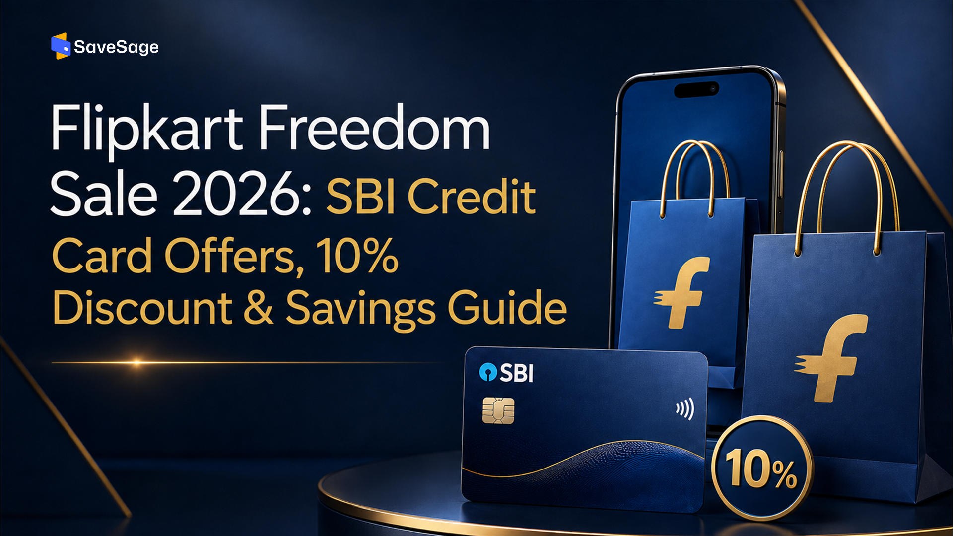 Flipkart Freedom Sale 2026: SBI Credit Card Offers, 10% Discount & Savings Guide