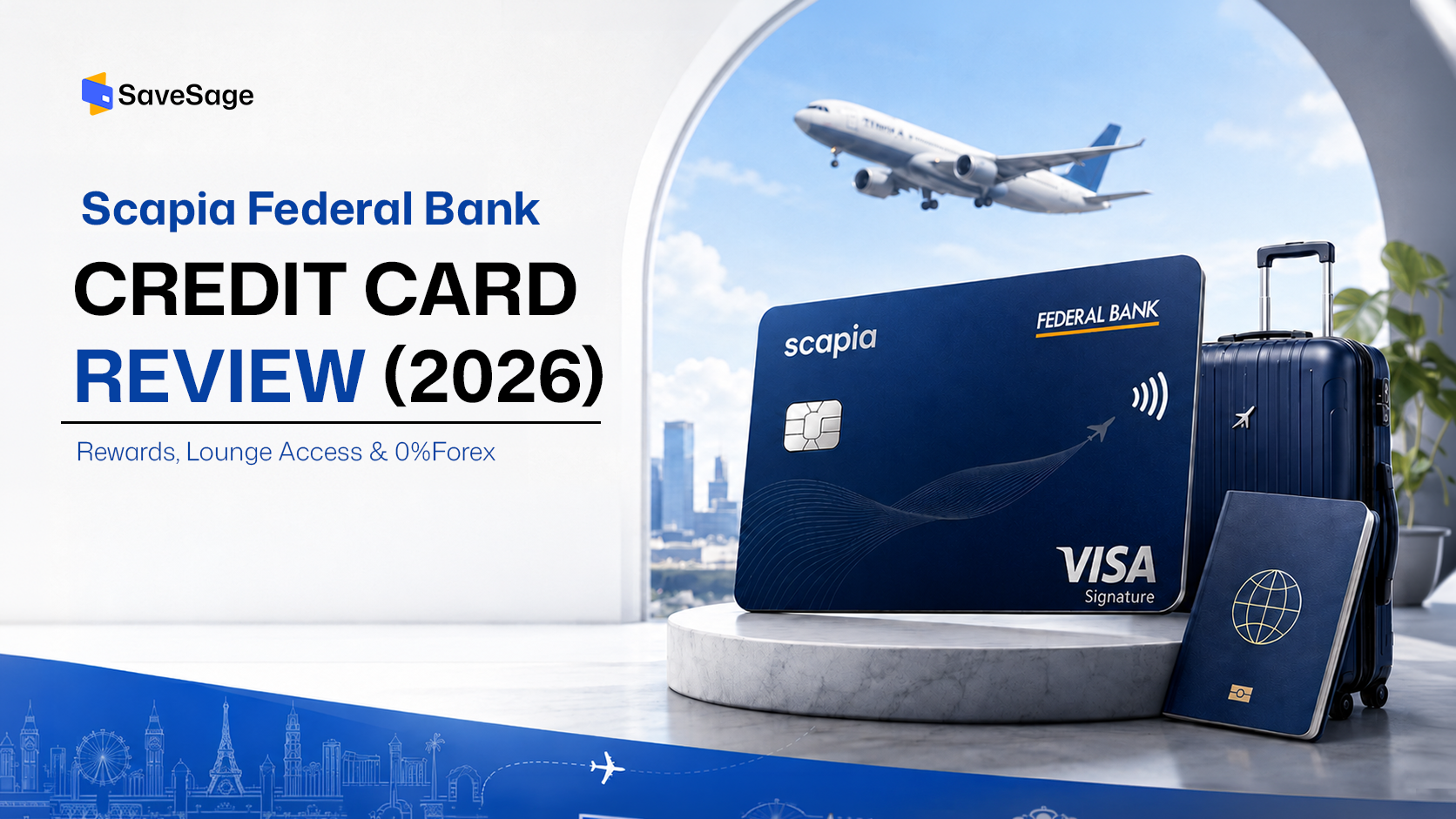 Scapia Federal Bank Credit Card Review (2026): Rewards, Lounge Access & 0% Forex