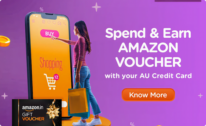 Get ₹500 Amazon Voucher with Your AU Altura Credit Card This May