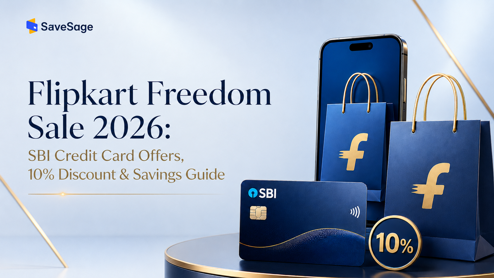 Flipkart Freedom Sale 2026: SBI Credit Card Offers, 10% Discount & Savings Guide