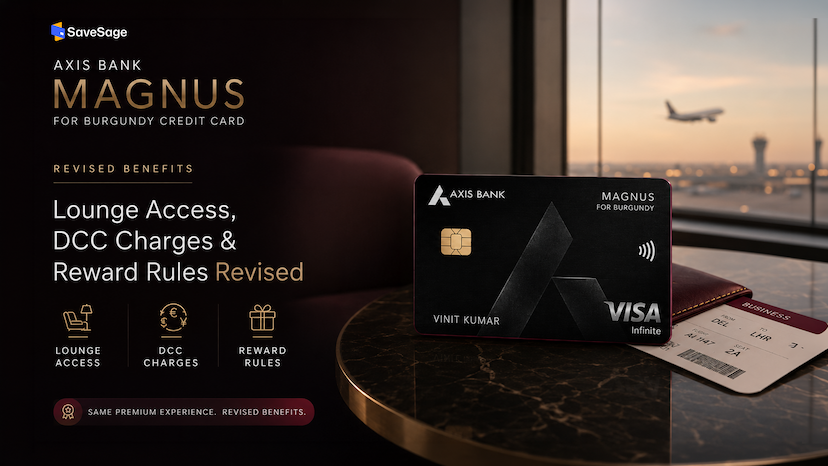 Axis Bank Magnus for Burgundy Credit Card: Lounge Access, DCC Charges & Reward Rules Revised