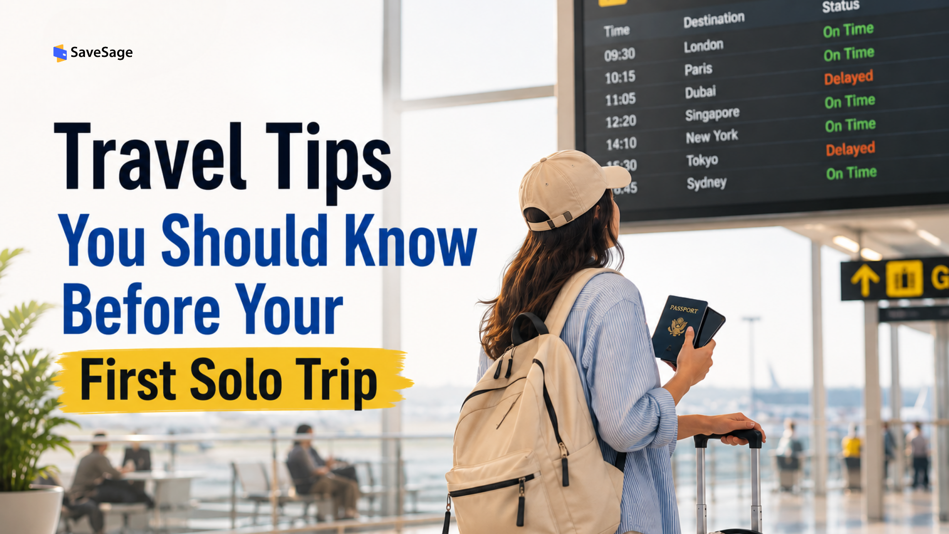 Travel Tips You Should Know Before Your First Solo Trip