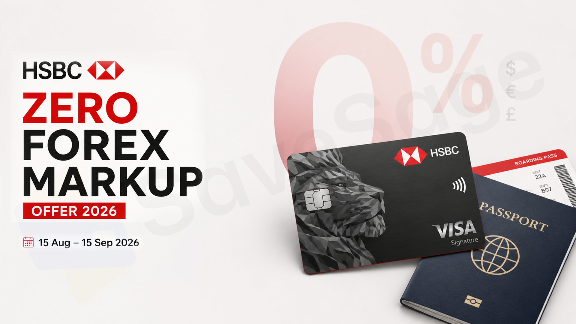 HSBC Zero Forex Markup Offer 2026