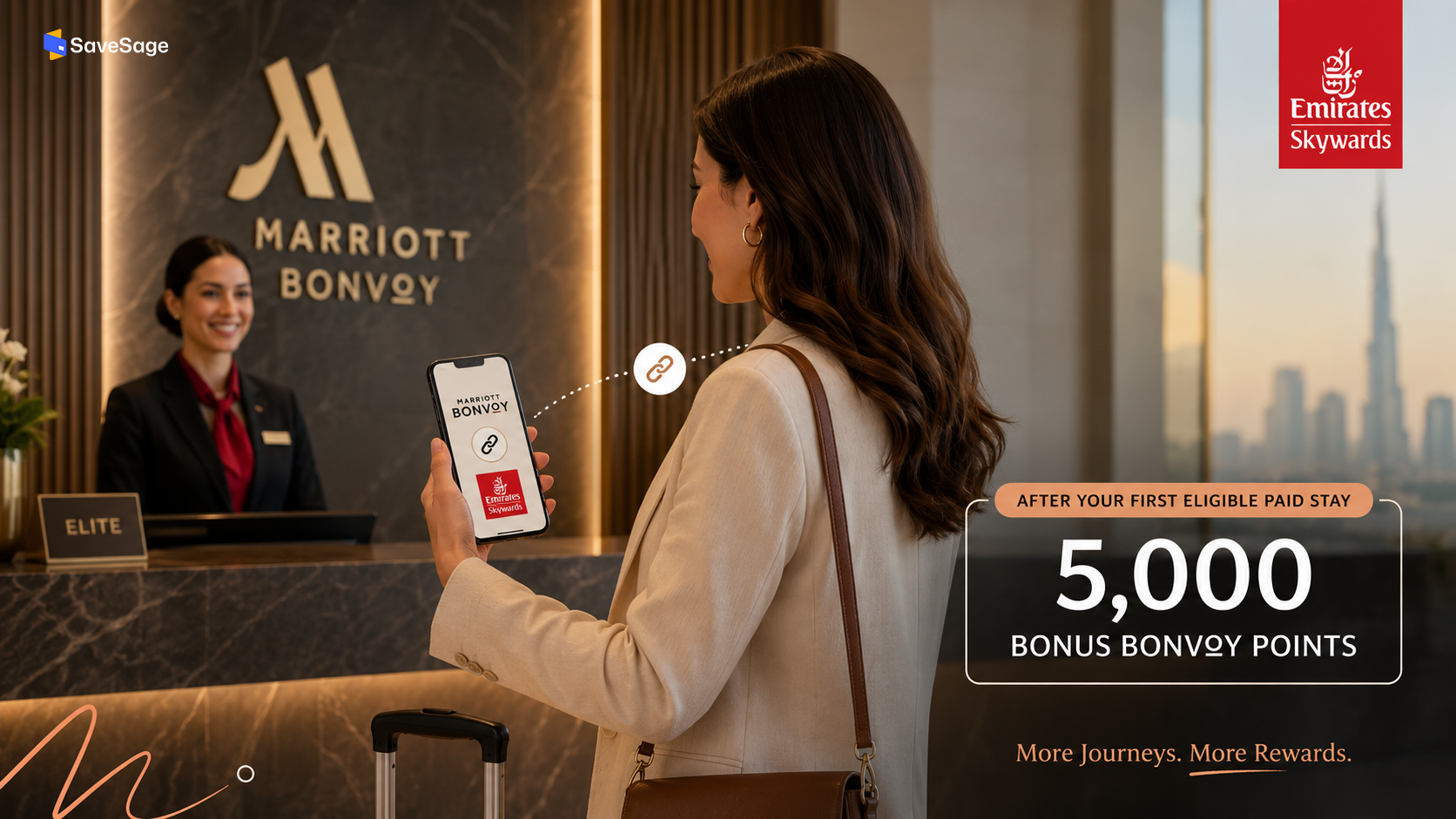 Marriott Bonvoy x Emirates Offer: Earn 5,000 Bonus Bonvoy Points on Your First Stay
