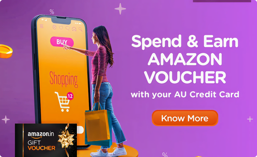 Get ₹500 Amazon Voucher with Your AU Altura Credit Card This May