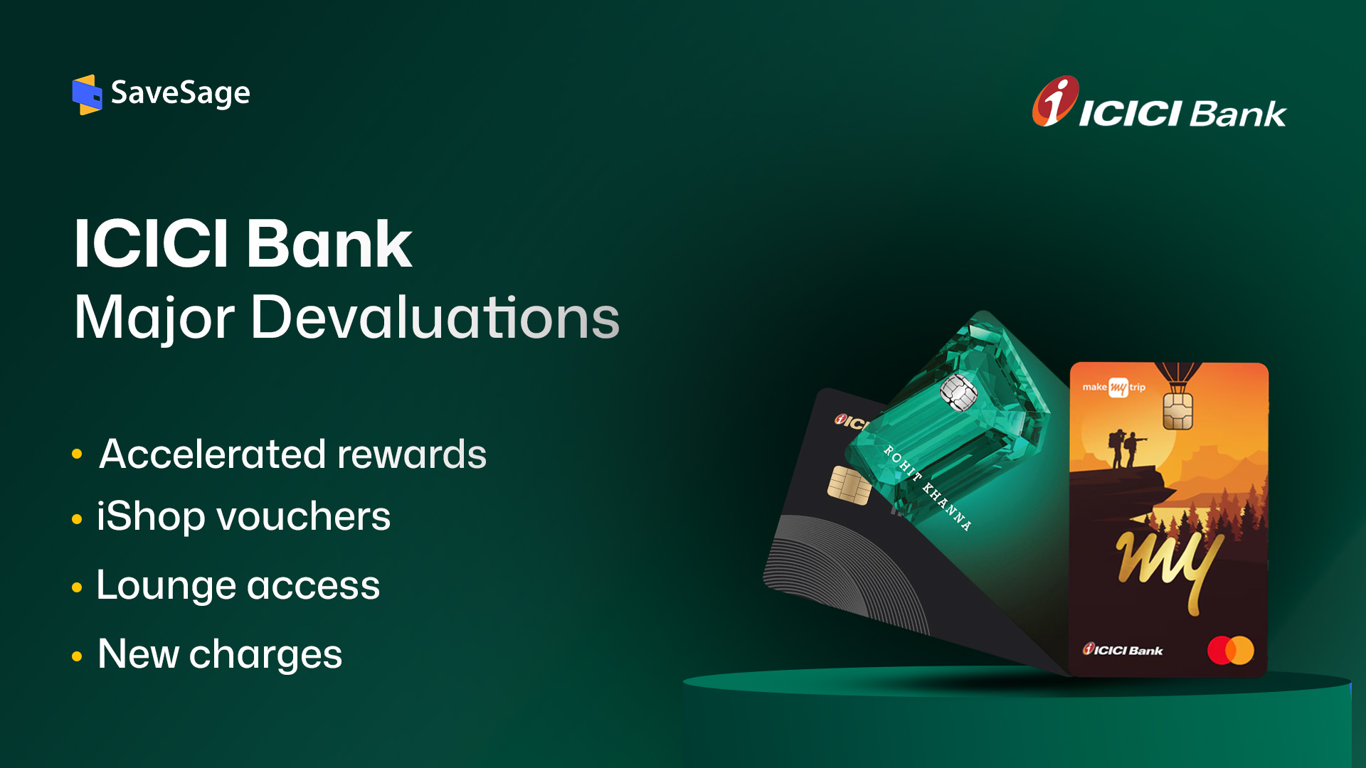 ICICI Bank Credit Cards Major Devaluations 2026